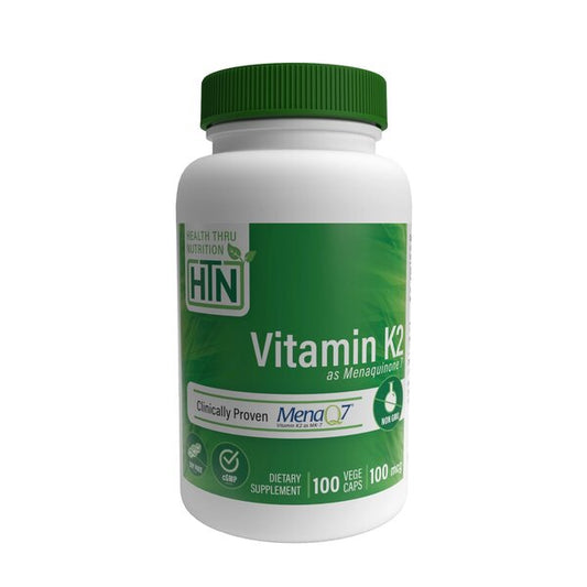 Vitamin K2, 100mcg - 100 vcaps - Vitax.ro