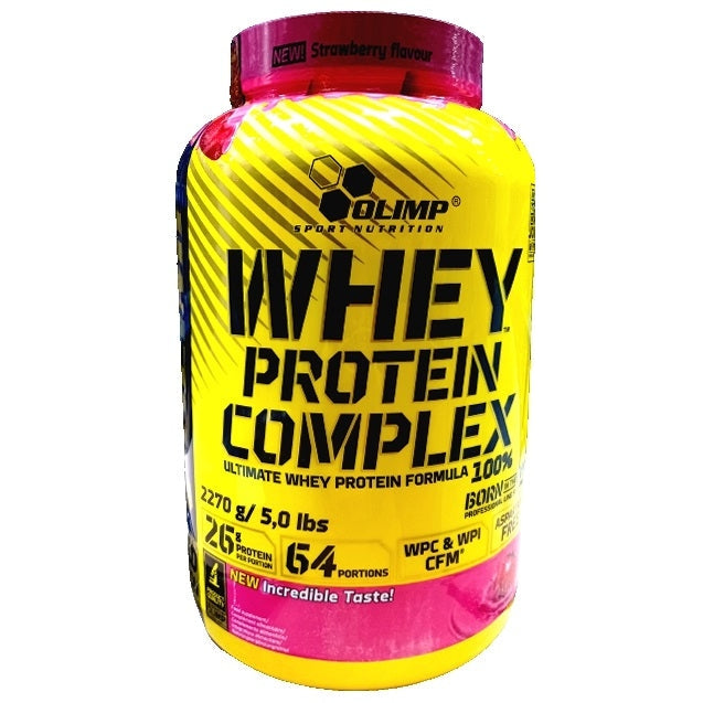 Whey Protein Complex 100%, Strawberry (EAN 5901330067525) - 2270g - Vitax.ro