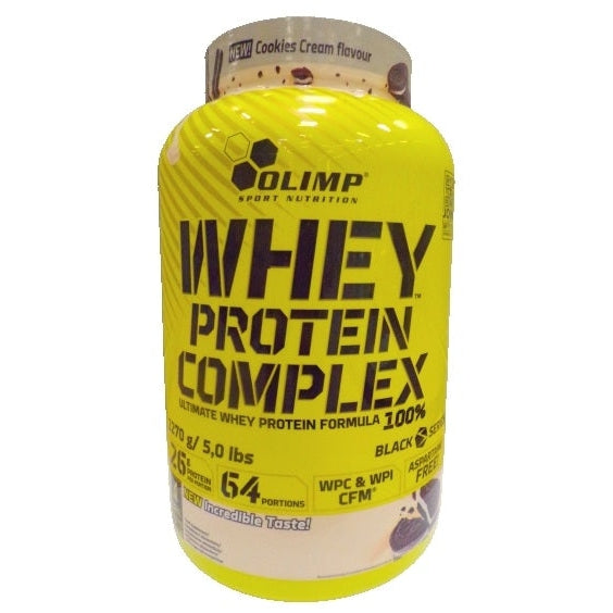 Whey Protein Complex 100%, Cookies Cream (EAN 5901330083259) - 2270g - Vitax.ro