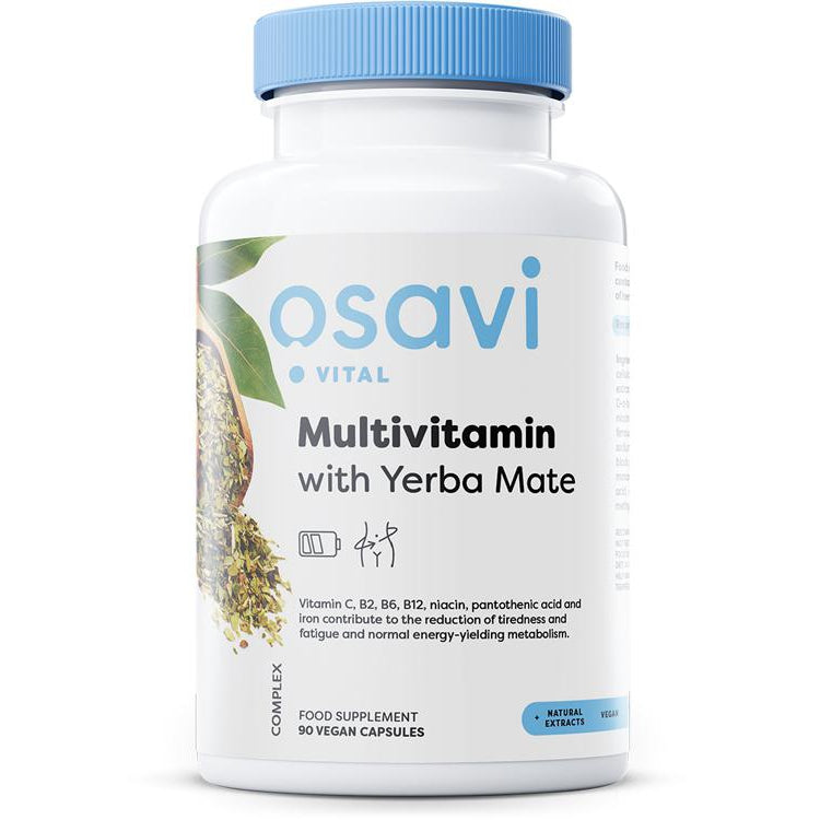 Multivitamin with Yerba Mate - 90 vegan caps - Vitax.ro