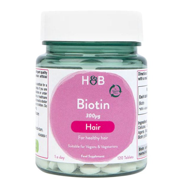 Biotin, 300mcg - 120 tablets - Vitax.ro