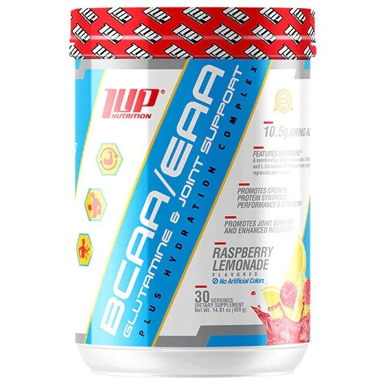His BCAA/EAA Glutamine & Joint Support Plus Hydration Complex, Raspberry Lemonade - 450g - Vitax.ro