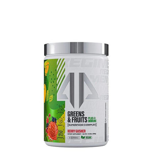 Greens & Fruits + Immune, Berry Gusher - 300g - Vitax.ro