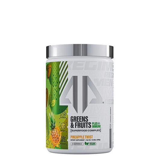Greens & Fruits + Immune, Pineapple Twist - 300g - Vitax.ro