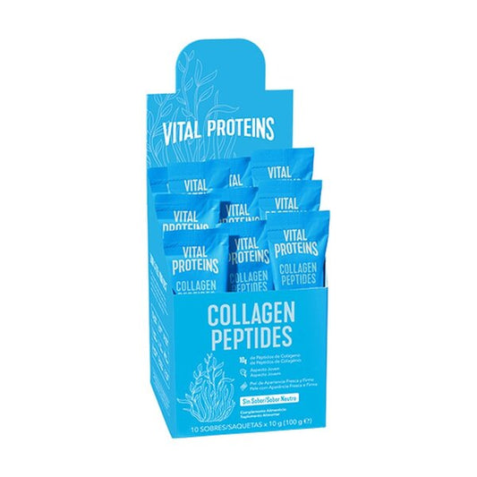 Collagen Peptides, Unflavored - 10 x 10g - Vitax.ro