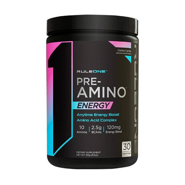 Pre-Amino Energy, Cotton Candy - 252g - Vitax.ro