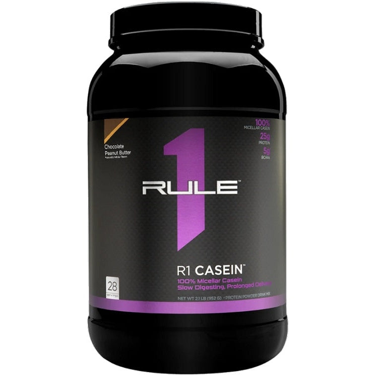 R1 Casein, Chocolate Peanut Butter - 952g - Vitax.ro