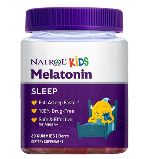 Kids Melatonin, Berry - 60 gummies - Vitax.ro