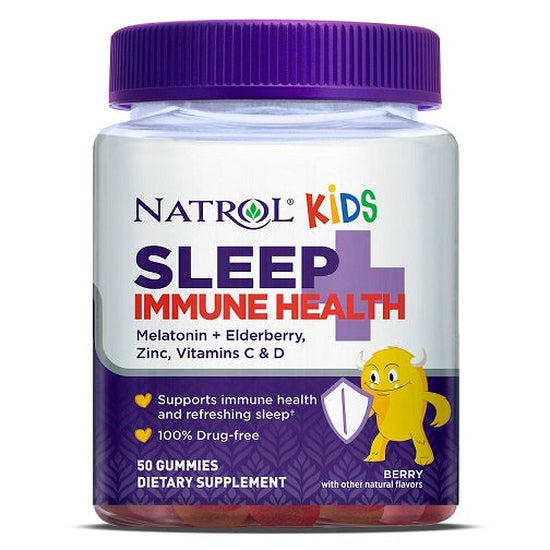 Kids Sleep + Immune Health, Berry - 50 gummies - Vitax.ro