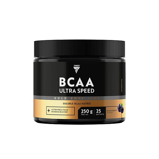 Gold Core BCAA Ultra Speed, Blackcurrant - 250g - Vitax.ro