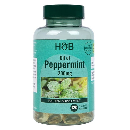 Oil of Peppermint, 200mg - 120 caps - Vitax.ro