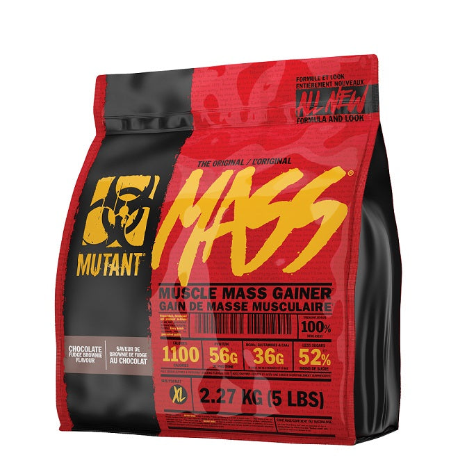 Mutant Mass, Chocolate Fudge Brownie - 2270g - Vitax.ro