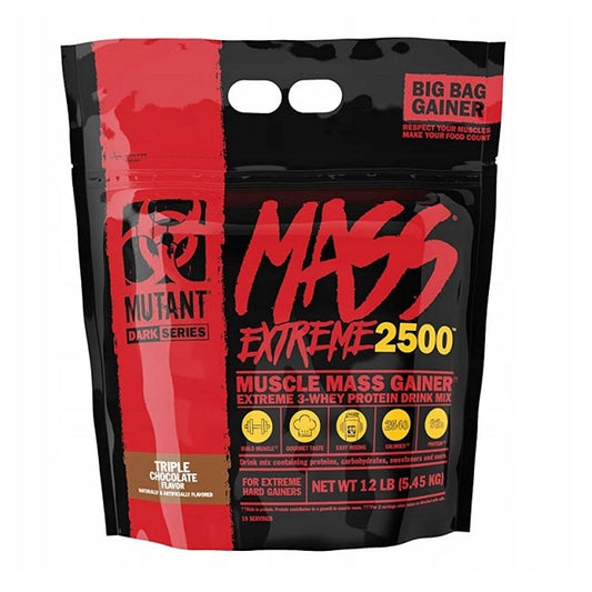 Mutant Mass Extreme 2500, Triple Chocolate - 5450g - Vitax.ro