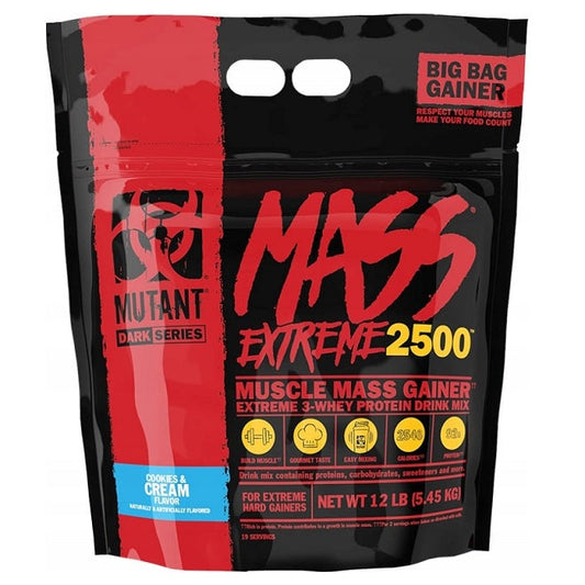 Mutant Mass Extreme 2500, Cookies & Cream - 5450g - Vitax.ro