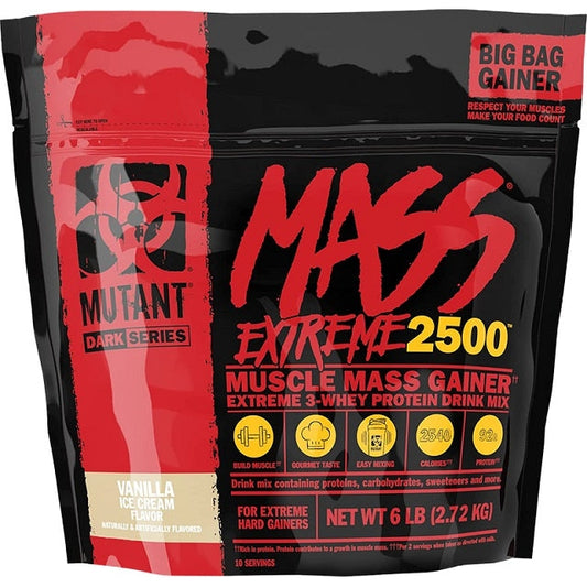 Mutant Mass Extreme 2500, Vanilla Ice Cream - 2720g - Vitax.ro