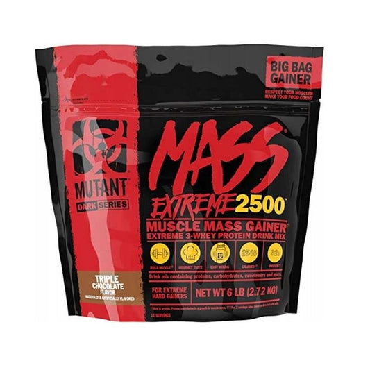 Mutant Mass Extreme 2500, Triple Chocolate - 2720g - Vitax.ro