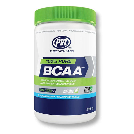 100% Pure BCAA, Blue Raspberry - 315g - Vitax.ro