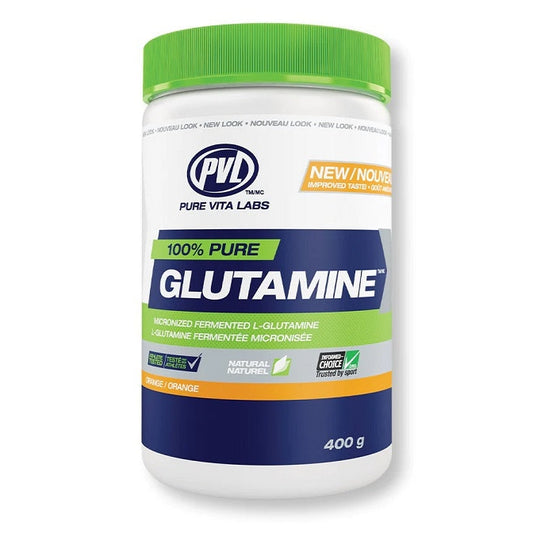 100% Pure Glutamine, Orange - 400g - Vitax.ro