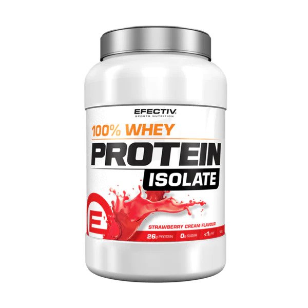 100% Whey Protein Isolate, Strawberry Cream - 908g - Vitax.ro