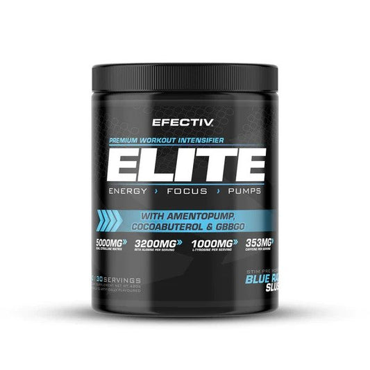 Elite Pre-Workout, Blue Razz - 420g - Vitax.ro