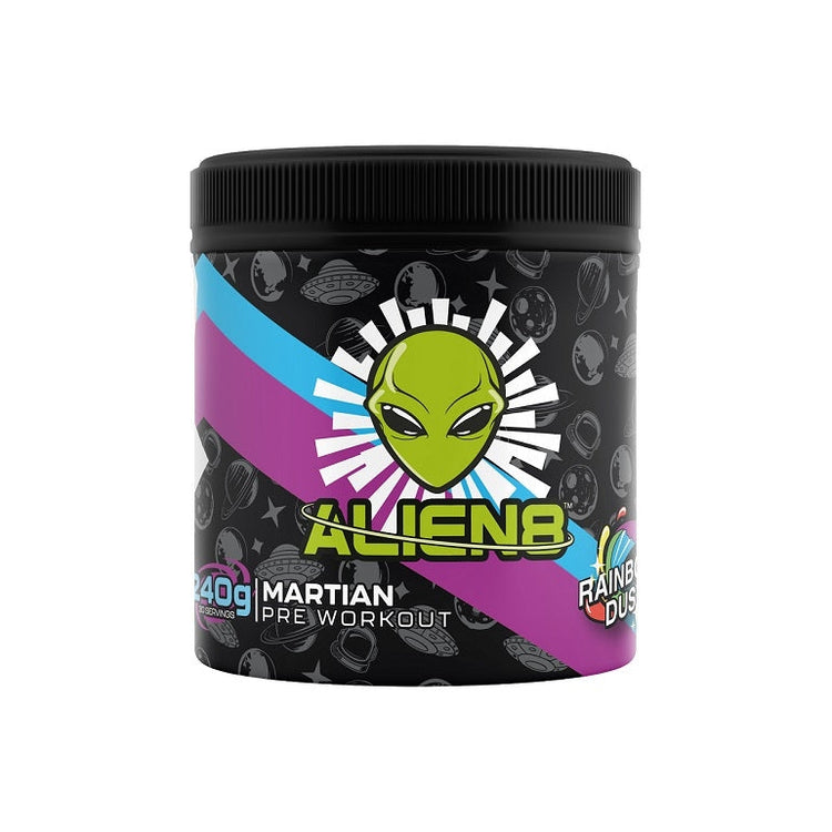 Martian Pre-Workout, Rainbow Dust - 240g - Vitax.ro