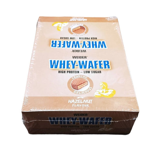 Whey-Wafer, Hazelnut - 12 bars - Vitax.ro