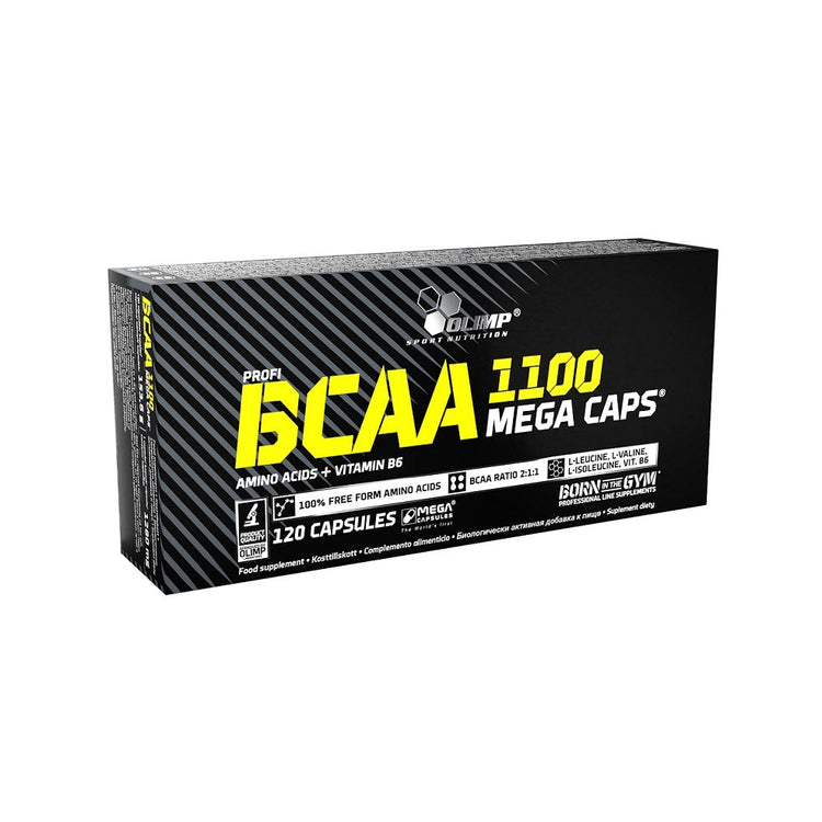 BCAA 1100 Mega Caps - 120 caps - Vitax.ro