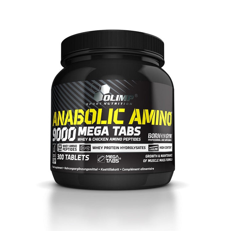Anabolic Amino 9000, Mega Tabs - 300 tabs - Vitax.ro