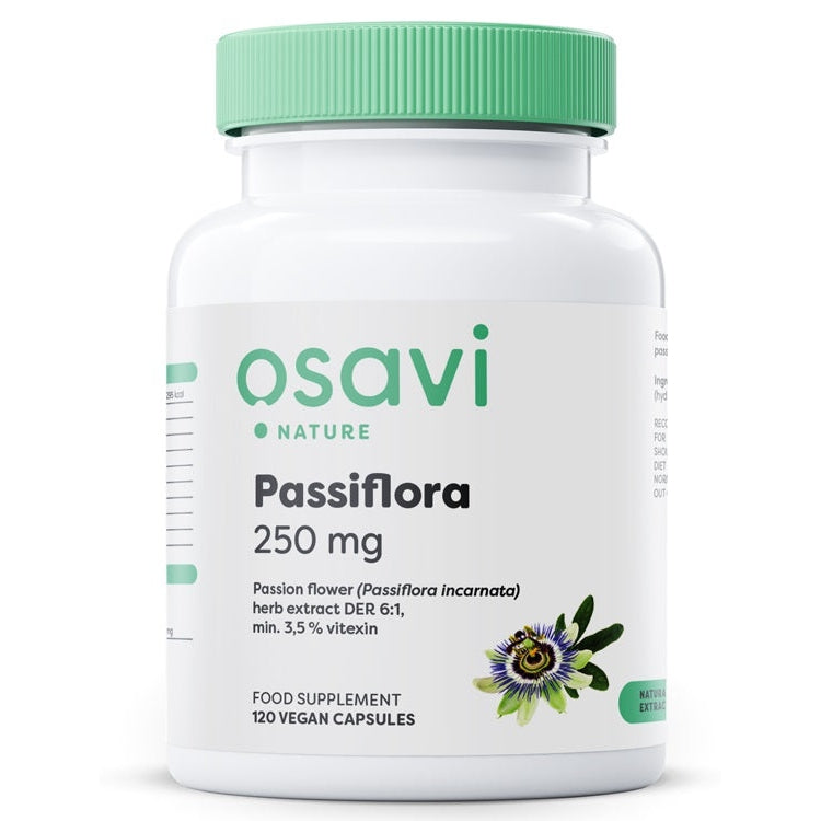 Passiflora, 250mg - 120 vegan caps - Vitax.ro