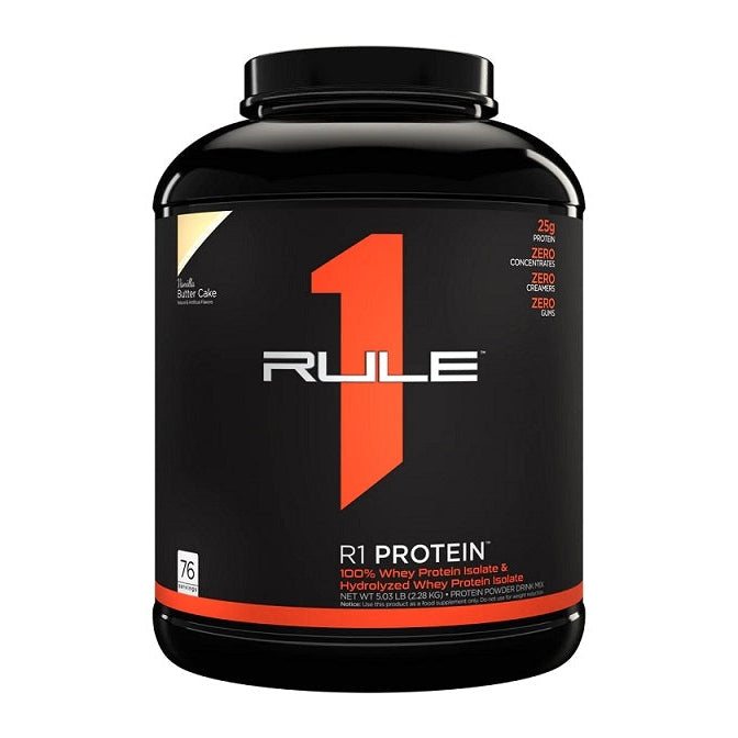 R1 Protein, Vanilla Butter Cake (EAN 196671006448) - 2280g - Vitax.ro