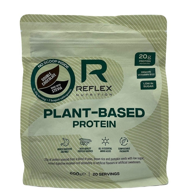 Plant Based Protein, Double Chocolate - 600g - Vitax.ro