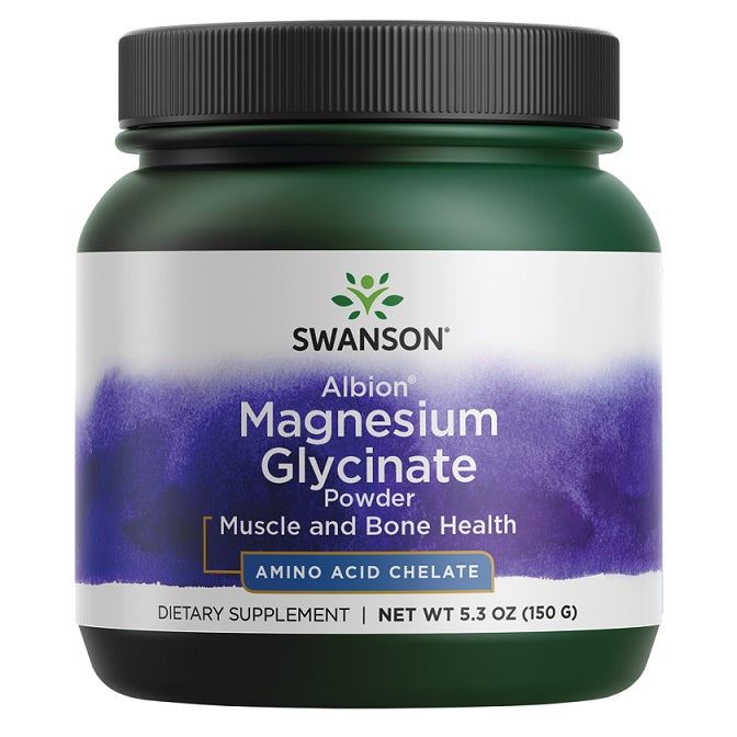 Albion Magnesium Glycinate Powder - 150g - Vitax.ro