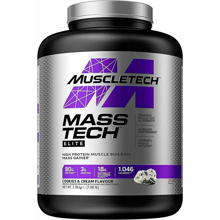 Mass-Tech Elite, Cookies & Cream - 3180g - Vitax.ro