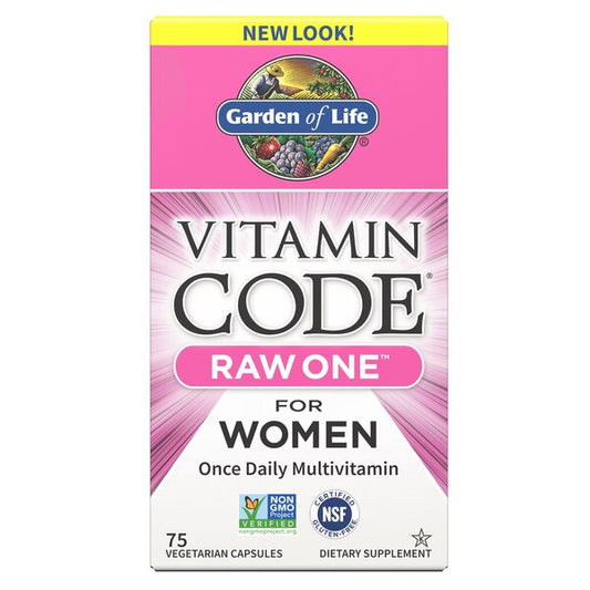 Vitamin Code RAW ONE for Women - 75 vcaps - Vitax.ro