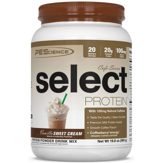 Select Protein Cafe Series, Vanilla Sweet Cream - 560g - Vitax.ro