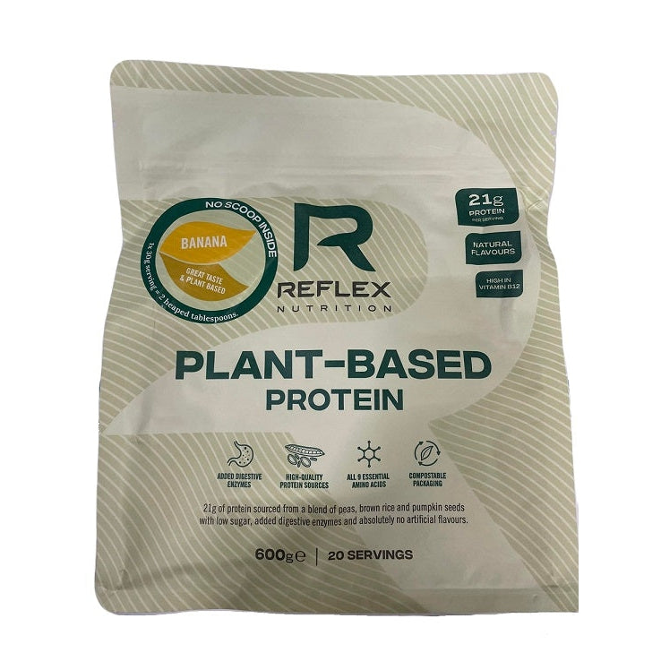 Plant Based Protein, Banana - 600g - Vitax.ro