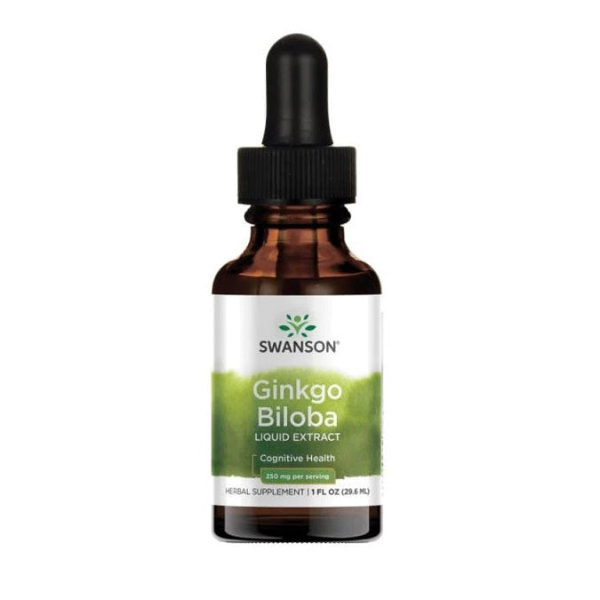 Ginkgo Biloba Liquid Extract, 250mg - 29 ml. - Vitax.ro