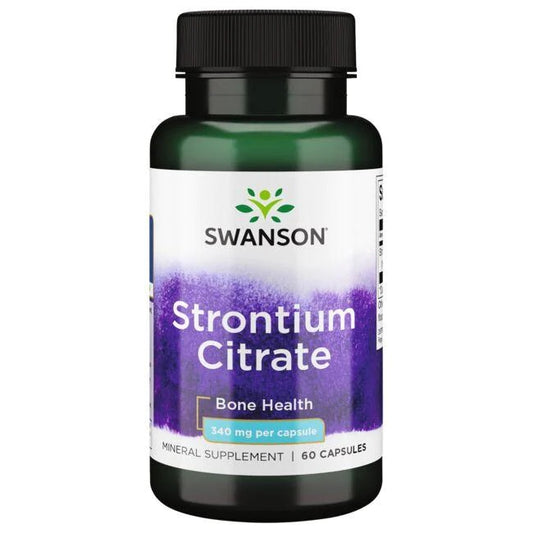 Strontium Citrate, 340mg - 60 caps - Vitax.ro