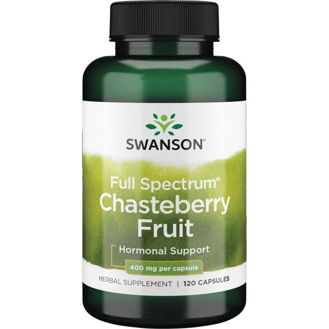 Full Spectrum Chasteberry Fruit, 400mg - 120 caps - Vitax.ro
