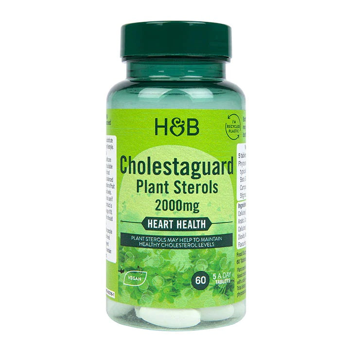 CholestaGuard Plant Sterols, 2000mg - 60 tabs - Vitax.ro