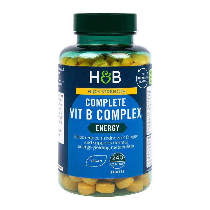High Strength Complete Vit B Complex - 240 tabs - Vitax.ro