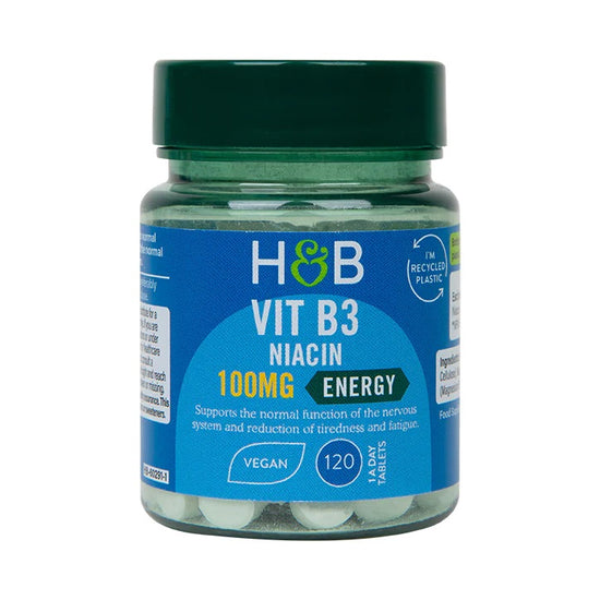 Vit B3, 100mg - 120 tabs - Vitax.ro