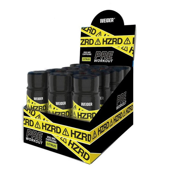 HZRD Pre Workout Shot, Citrus - 12 x 60 ml. - Vitax.ro