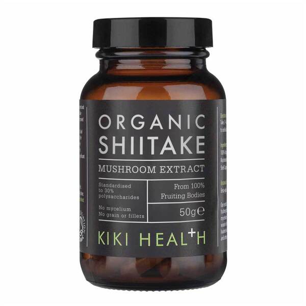 Shiitake Extract Powder Organic - 50g - Vitax.ro