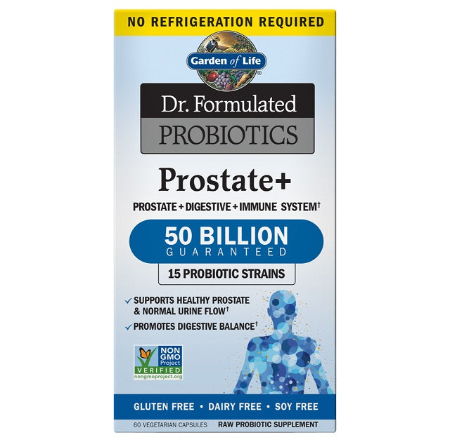 Dr. Formulated Probiotics Prostate+ - 60 vcaps - Vitax.ro