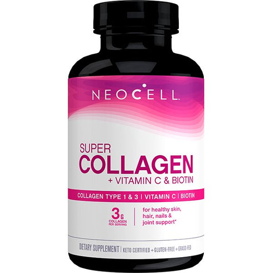 Super Collagen + Vitamin C & Biotin - 270 tabs - Vitax.ro