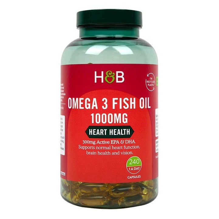 Omega 3 Fish Oil, 1000mg - 240 caps - Vitax.ro