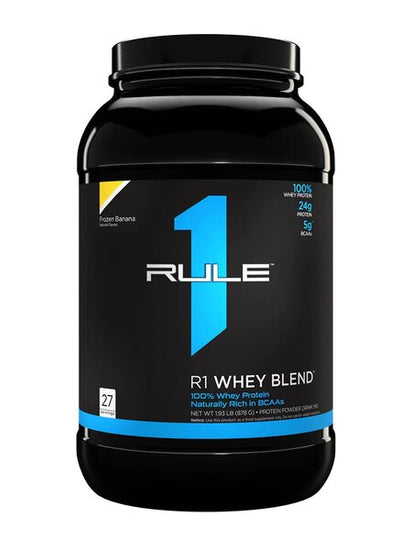 R1 Whey Blend, Frozen Banana (EAN 196671006769) - 878g - Vitax.ro