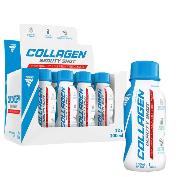Collagen Beauty Shot, Coconut & Passion Fruit - 12 x 100 ml. - Vitax.ro