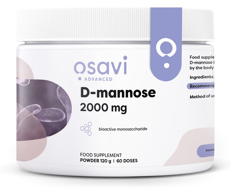 D-mannose, 2000mg - 120g - Vitax.ro